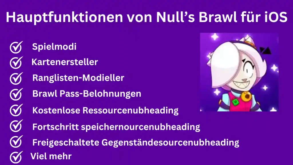 Hauptfunktionen von Null’s Brawl für iOS